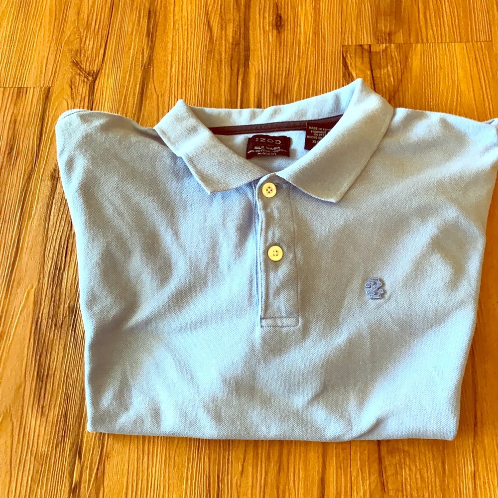 IZOD Men’s 100% Silk Wash Polo